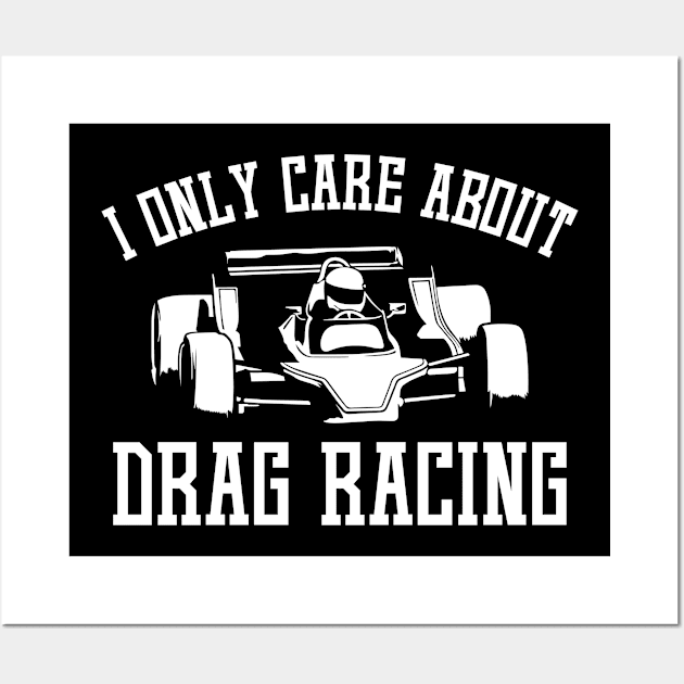 Drag Racing Racer Race Car Wall Art by Mellowdellow